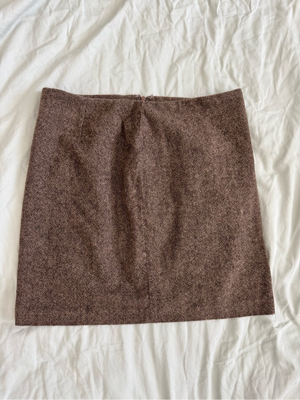 GAP Brown Tweed Mini Skirt